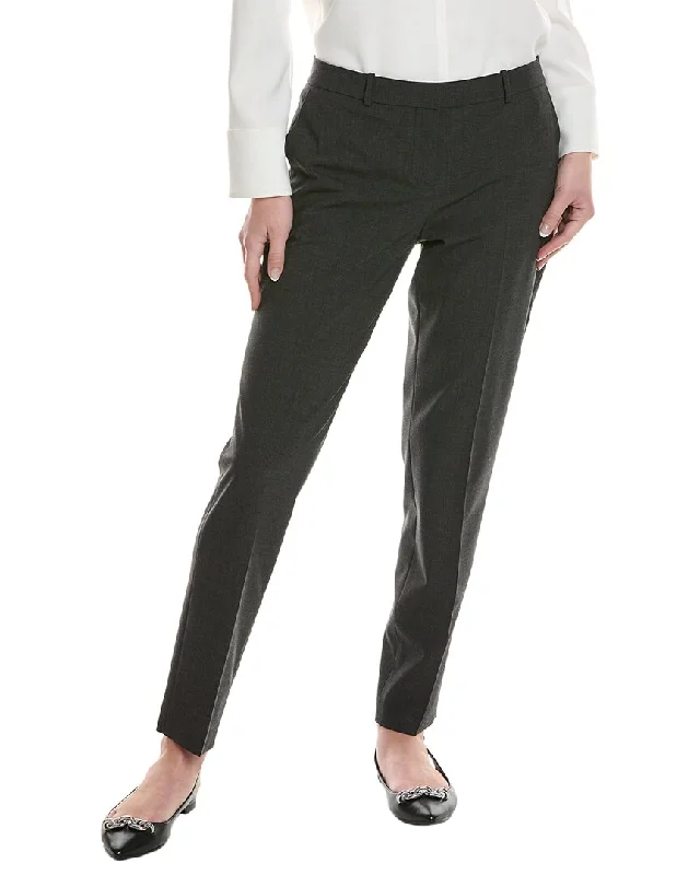 Compression women leggings for post - workout recovery and muscle supportHugo Boss Tiluna Wool-Blend Trouser Compression women leggings for post - workout recovery and muscle supportHugo Boss Tiluna Wool-Blend Trouser