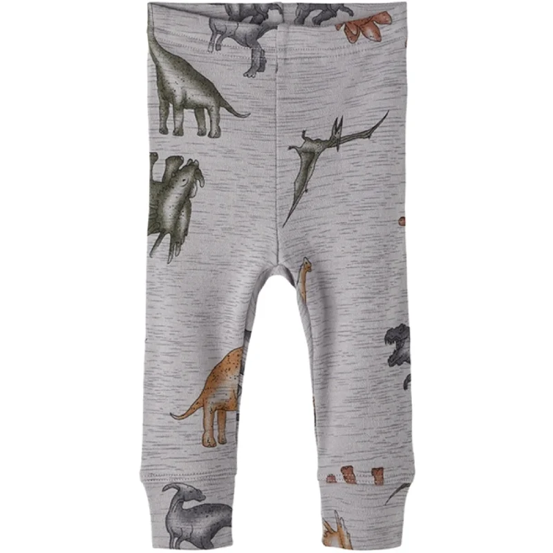 Leather - look women leggings for a bold and edgy styleName it Silver Filigree Aop Willow Uld Bukser AOP Leather - look women leggings for a bold and edgy styleName it Silver Filigree Aop Willow Uld Bukser AOP