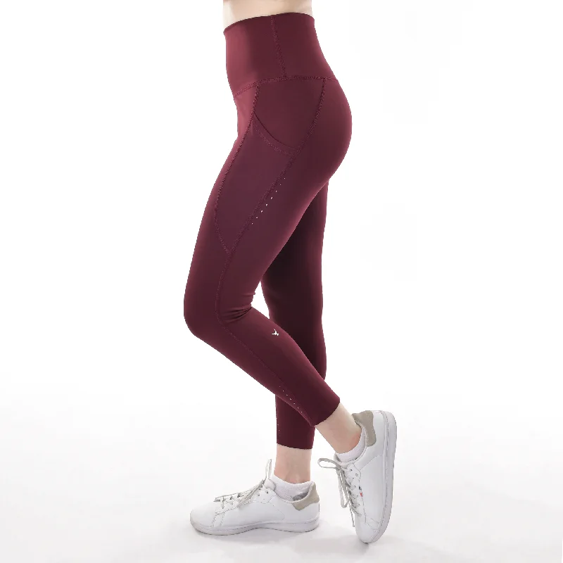 Sheer - panel women leggings for a sexy and alluring lookPacer Pocket Leggings