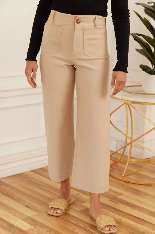 Fleece - lined women leggings for extra warmth in cold weatherSuper Stretch Knit Pant In Taupe Fleece - lined women leggings for extra warmth in cold weatherSuper Stretch Knit Pant In Taupe