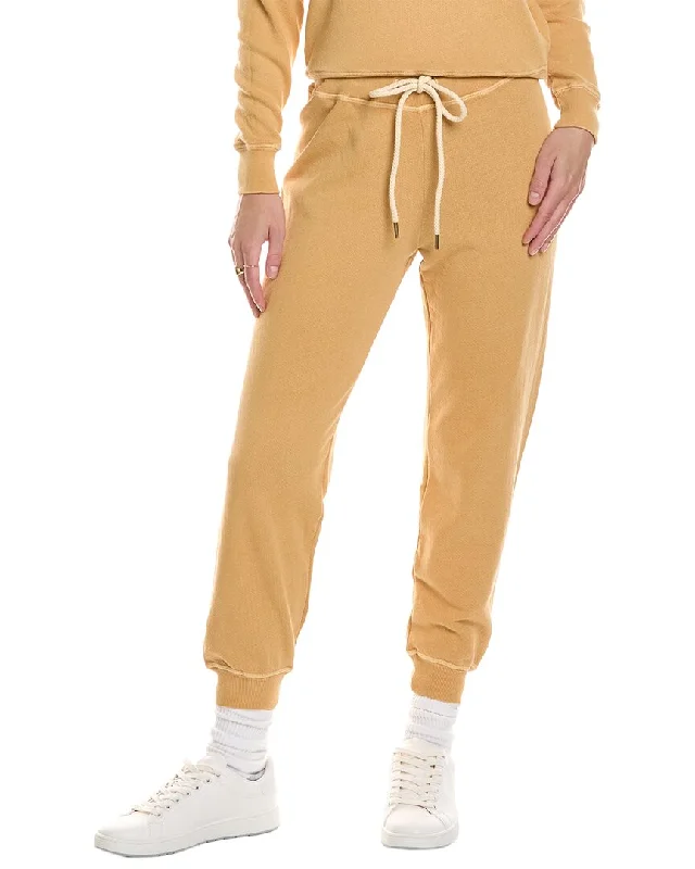 Ripped women leggings for a trendy and rebellious fashion statementTHE GREAT Cropped Sweatpant Ripped women leggings for a trendy and rebellious fashion statementTHE GREAT Cropped Sweatpant