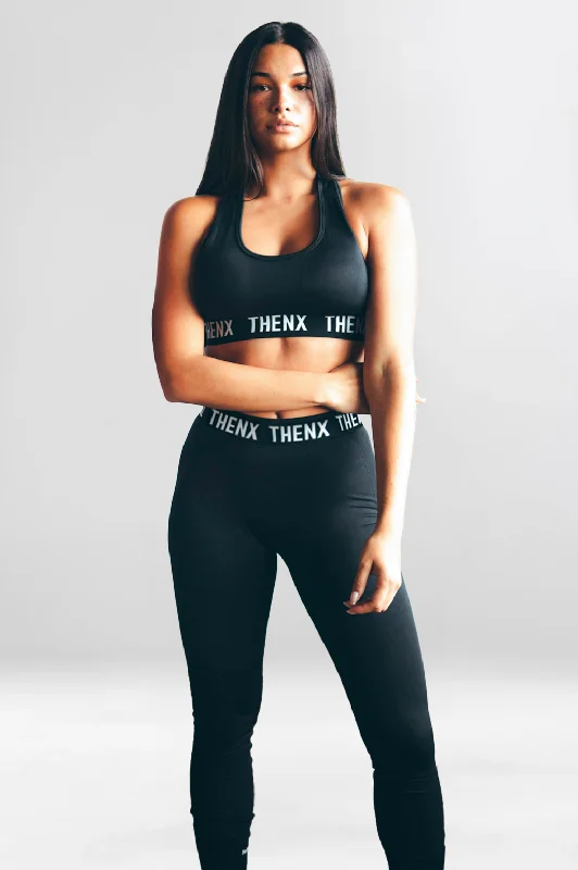 Yoga - specific women leggings with moisture - wicking fabricThenx Women's Black Leggings Yoga - specific women leggings with moisture - wicking fabricThenx Women's Black Leggings