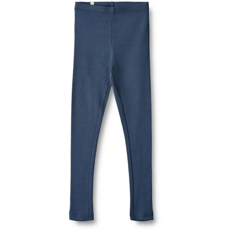Ankle - length women leggings to pair with boots in fallWheat Blue Waves Rib Leggings Maddy Ankle - length women leggings to pair with boots in fallWheat Blue Waves Rib Leggings Maddy