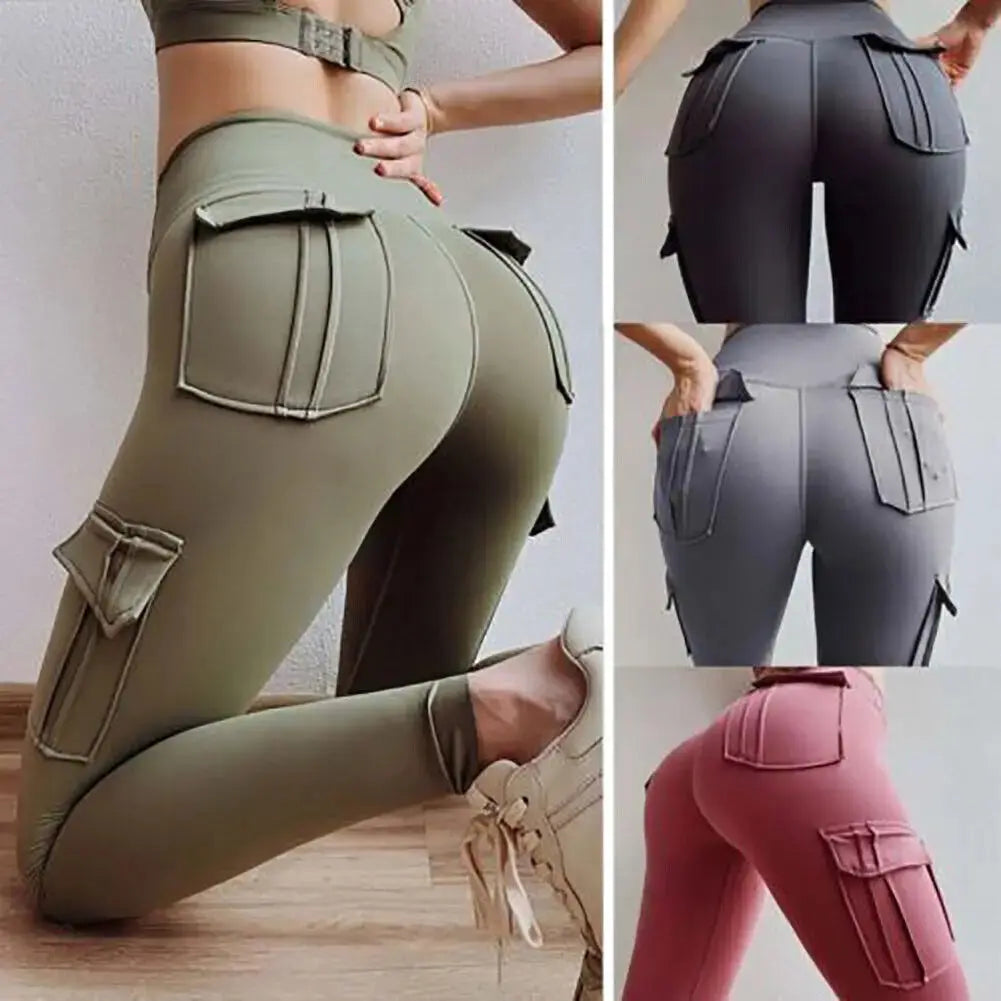 Sheer - panel women leggings for a sexy and alluring lookHigh Waist Hip Lifting Seamless Yoga Leggings with Pockets for Women Sheer - panel women leggings for a sexy and alluring lookHigh Waist Hip Lifting Seamless Yoga Leggings with Pockets for Women