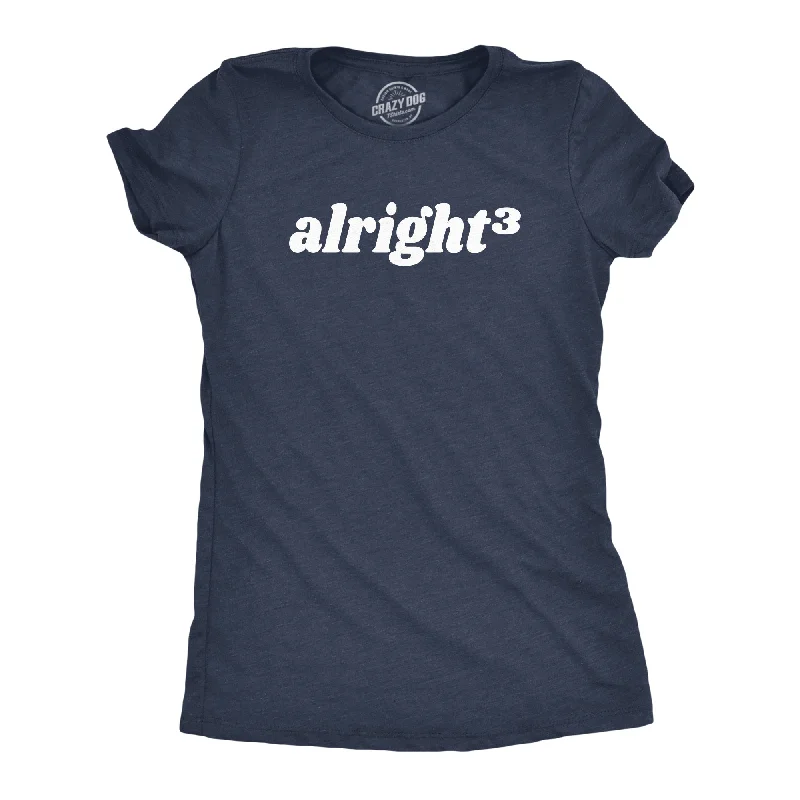 Floral Print Women T Shirt for a Feminine TouchAlright Cubed Women's T Shirt