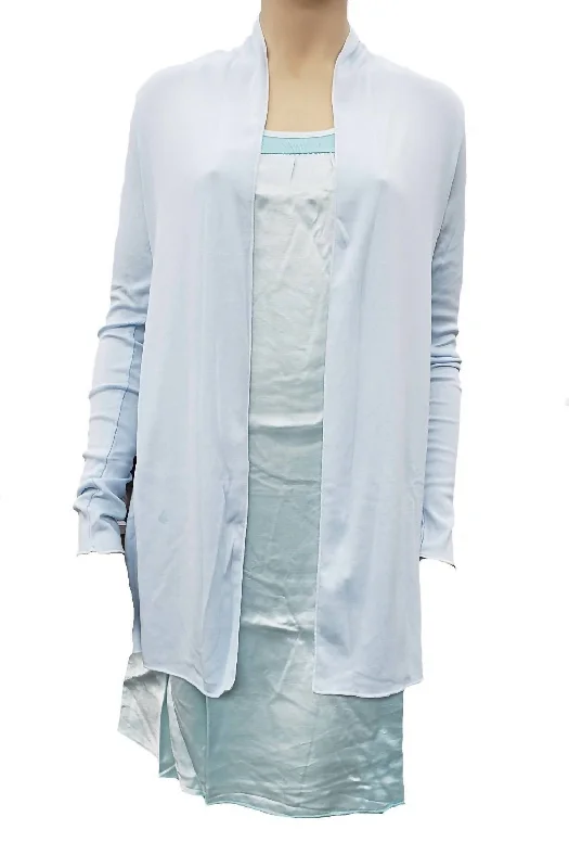 lightweight women cardigan for spring and fallAmelia Knit Cardigan In Oxygen