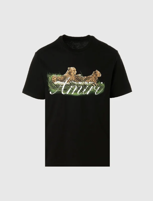 Organic Cotton Women T Shirt for Eco - Conscious WearersCHEETAH LOGO TEE
