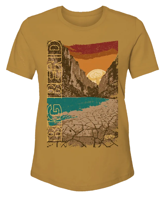 "Big Bend" Mustard T-shirt