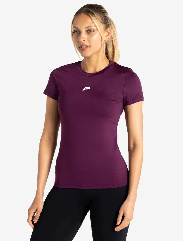 BreathEasy¬Æ Full-Length T-Shirt - Purple