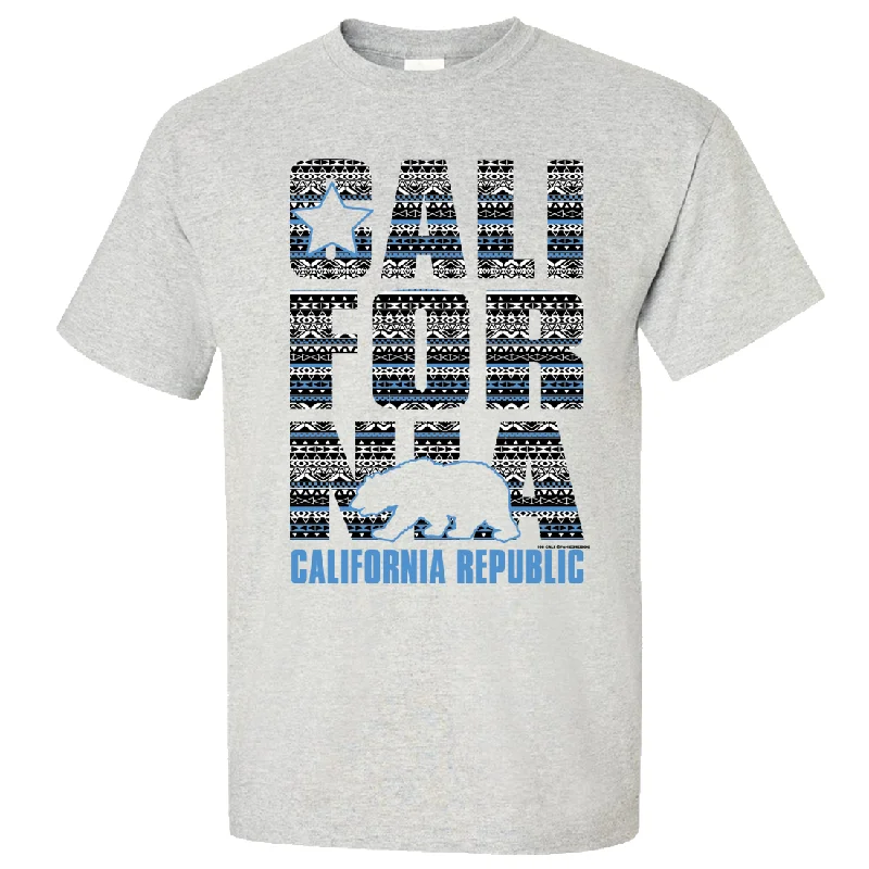 Crew Neck Women T Shirt with a Timeless DesignCalifornia Republic Tribal Aztec Asst Colors T-shirt/tee Crew Neck Women T Shirt with a Timeless DesignCalifornia Republic Tribal Aztec Asst Colors T-shirt/tee