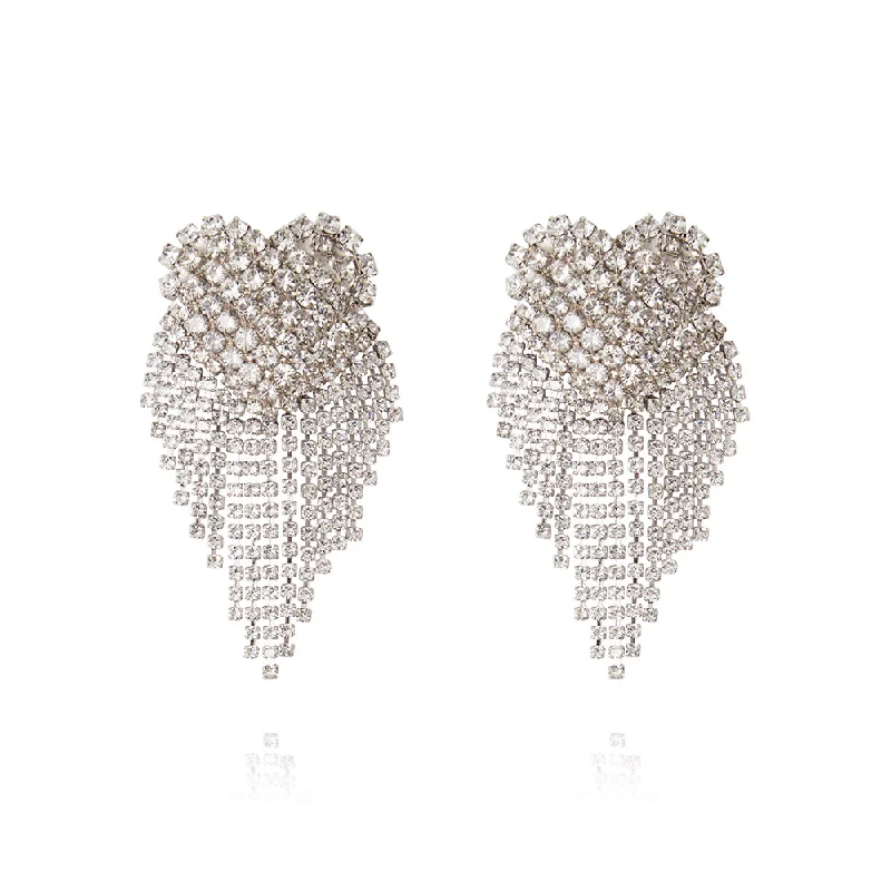 Bell - Sleeve Women's Mohair - Wool Blend SweatersCaroline Svedbom Cordelia Earrings Rhodium Crystal Bell - Sleeve Women's Mohair - Wool Blend SweatersCaroline Svedbom Cordelia Earrings Rhodium Crystal