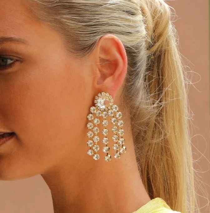 Short Sleeve Women's Cotton Blend Sweaters in Pastel ColorsCaroline Svedbom Rafaela Earrings Rhodium Crystal Short Sleeve Women's Cotton Blend Sweaters in Pastel ColorsCaroline Svedbom Rafaela Earrings Rhodium Crystal