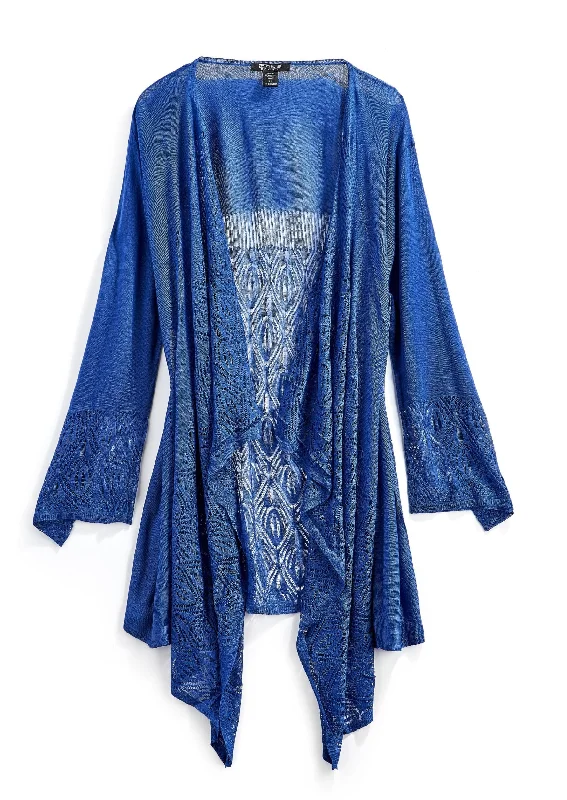 cable knit women cardigan with intricate patternsWomen's Cascade Front Pointelle Open Front Long Cardigan cable knit women cardigan with intricate patternsWomen's Cascade Front Pointelle Open Front Long Cardigan