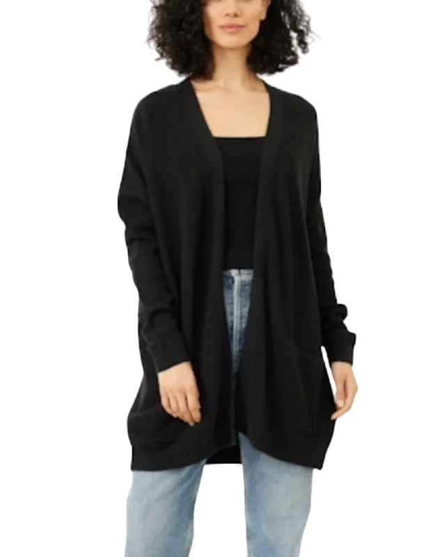 maternity women cardigan for expecting momsCooper Cardigan In Black