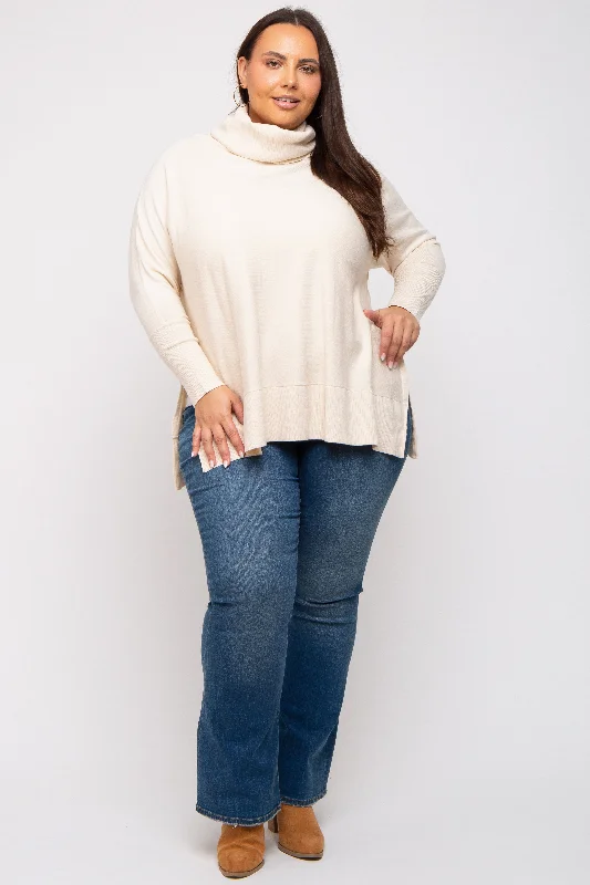 Button - Down Women's Shetland Wool Sweaters in Traditional PatternsCream Cowl Neck Dolman Sleeve Plus Sweater Button - Down Women's Shetland Wool Sweaters in Traditional PatternsCream Cowl Neck Dolman Sleeve Plus Sweater