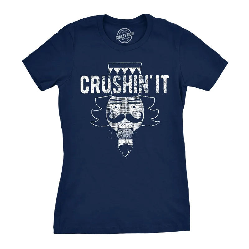 Muscle Women T Shirt for a Sporty and Casual LookCrushin' It Women's T Shirt