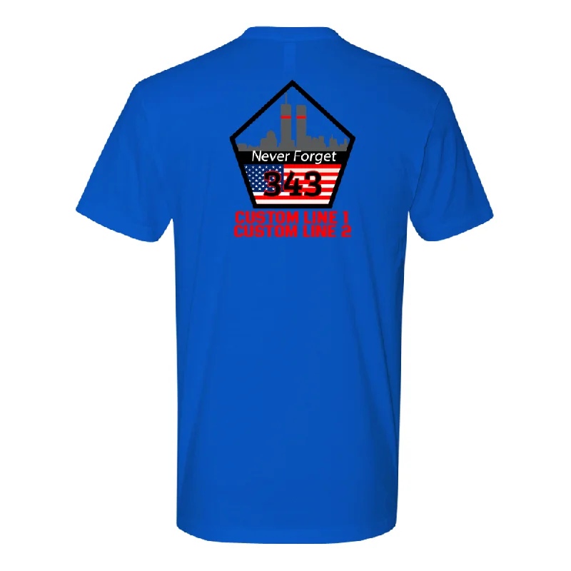 Long Sleeve Women T Shirt for Cooler WeatherCustomized Never Forget 9/11 Pentagon Premium T-Shirt