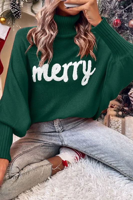 Hooded Women's Fleece - Lined Sweaters for WinterPREORDER Merry Christmas Turtleneck Long Sleeve Sweater Hooded Women's Fleece - Lined Sweaters for WinterPREORDER Merry Christmas Turtleneck Long Sleeve Sweater