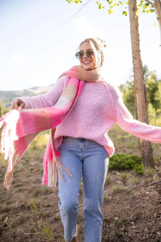 Mock Neck Women's Alpaca Wool Sweaters in Earth TonesDreamy Days Pink Fuzzy Crew Neck Sweater Mock Neck Women's Alpaca Wool Sweaters in Earth TonesDreamy Days Pink Fuzzy Crew Neck Sweater
