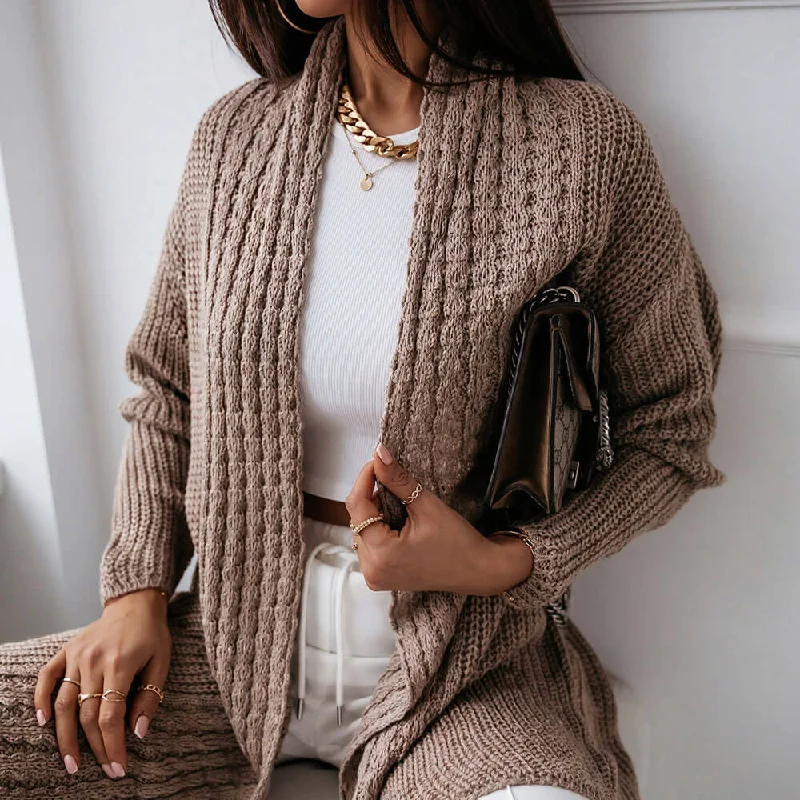 machine washable women cardigan for easy careElegant Drop Shoulder Chunky Brioche Rib Knit Open Front Duster Cardigan machine washable women cardigan for easy careElegant Drop Shoulder Chunky Brioche Rib Knit Open Front Duster Cardigan