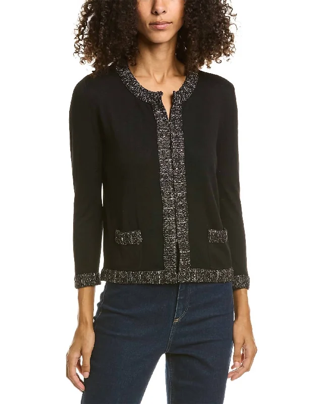 maternity women cardigan for expecting momsFairbanks Cardigan In Black
