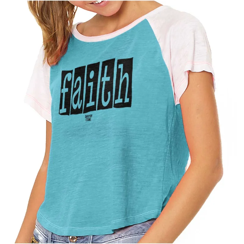 Embroidered Women T Shirt with Intricate DetailsFaith Vintage T Shirts