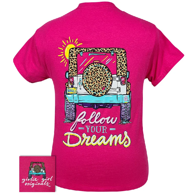Graphic Print Women T Shirt for a Trendy StatementFollow Your Dreams Heliconia SS-2435 Graphic Print Women T Shirt for a Trendy StatementFollow Your Dreams Heliconia SS-2435