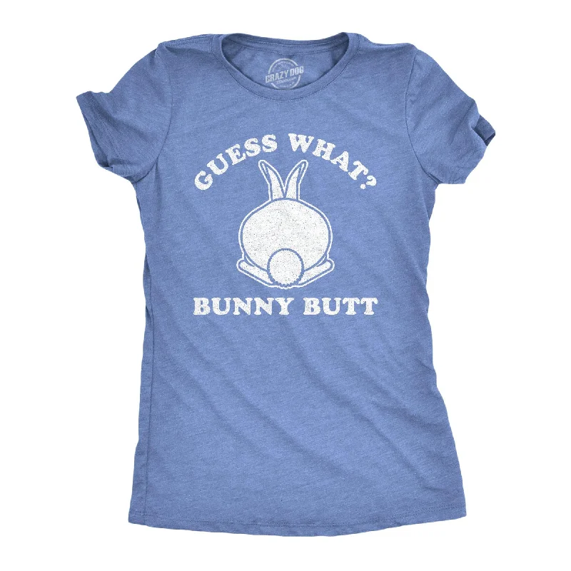 Sleeveless Women T Shirt for Summer ComfortGuess What Bunny Butt Women's T Shirt