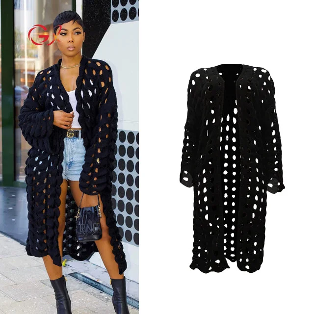 oversized women cardigan for a trendy and cozy lookGX648 Sexy Women New Fashion Full Sleeve Ladies Sweater Coat Elegant Street Wear Hollow Out Women Cardigan Long Jacket oversized women cardigan for a trendy and cozy lookGX648 Sexy Women New Fashion Full Sleeve Ladies Sweater Coat Elegant Street Wear Hollow Out Women Cardigan Long Jacket