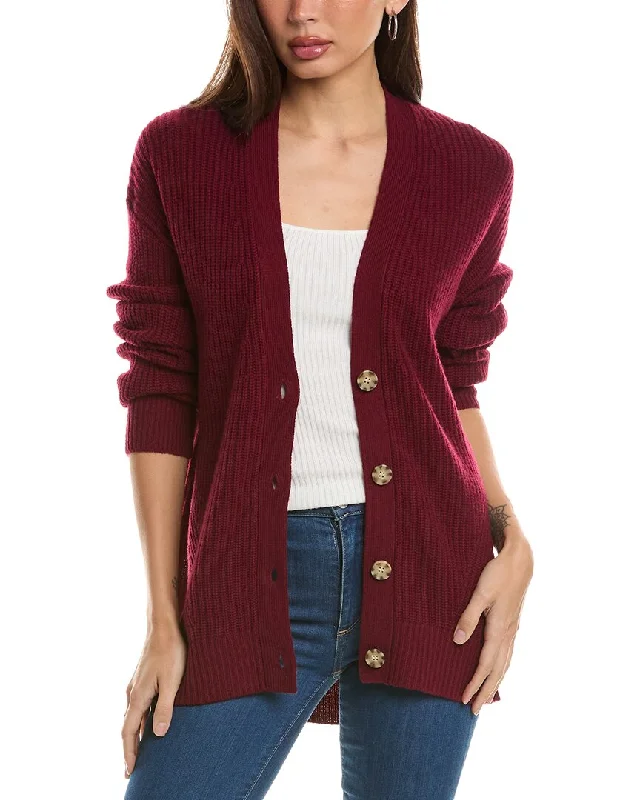 sequin embellished women cardigan for special occasionsHannah Rose Oversized Shaker Wool & Cashmere-Blend Cardigan sequin embellished women cardigan for special occasionsHannah Rose Oversized Shaker Wool & Cashmere-Blend Cardigan