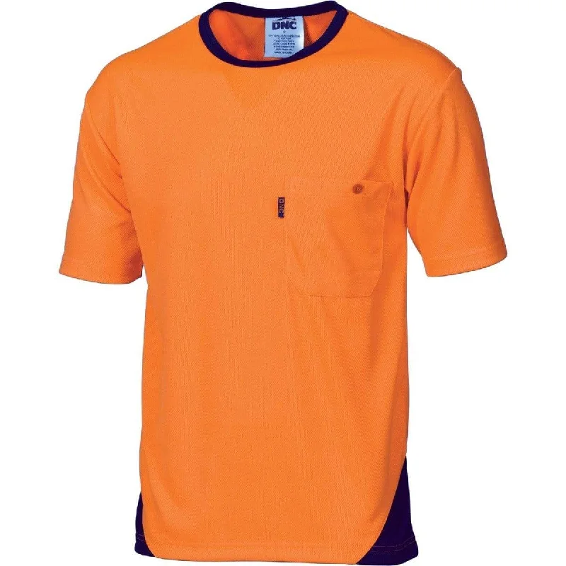 Dnc Workwear Hi-vis Cool-breathe Short Sleeve Tee - 3711