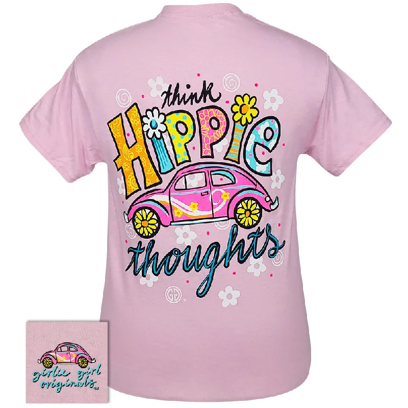 Moisture - Wicking Women T Shirt for Active LifestylesHippie Thoughts Light Pink SS-2475 Moisture - Wicking Women T Shirt for Active LifestylesHippie Thoughts Light Pink SS-2475