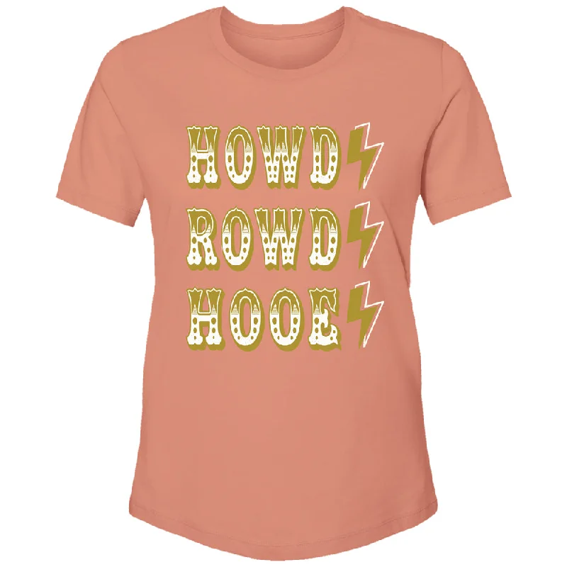 Plus Size Women T Shirt for a Comfortable and Flattering Fit"Howdy Rowdy Hooey" Terracotta T-shirt Plus Size Women T Shirt for a Comfortable and Flattering Fit"Howdy Rowdy Hooey" Terracotta T-shirt