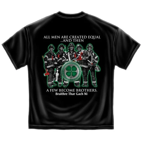 Long Sleeve Women T Shirt for Cooler WeatherIrish Brotherhood T-shirt