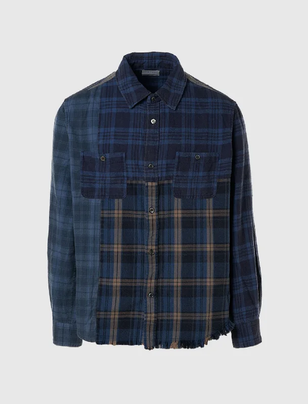 Ringer T Shirt Women with Retro - Inspired StripesSILVERADO PLAID SHIRT
