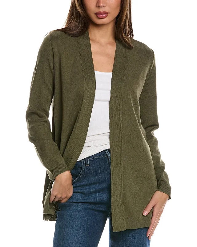 sequin embellished women cardigan for special occasionsJones New York Open Front Cardigan