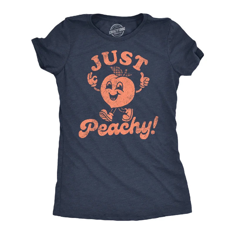 Organic Cotton Women T Shirt for Eco - Conscious WearersJust Peachy Women's T Shirt