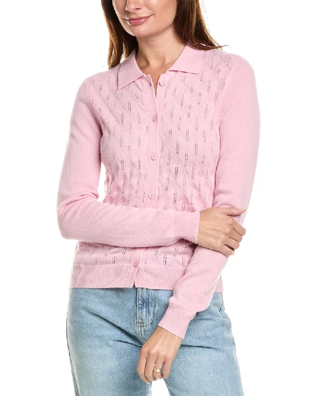 oversized women cardigan for a trendy and cozy lookKier+J Cashmere Cardigan