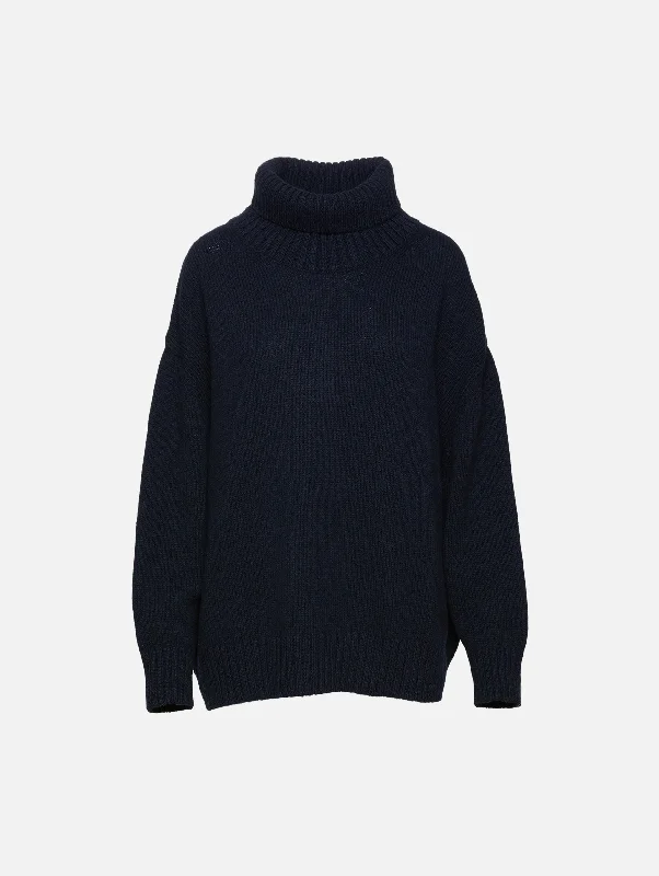 Bell - Sleeve Women's Mohair - Wool Blend SweatersFungo Sweater