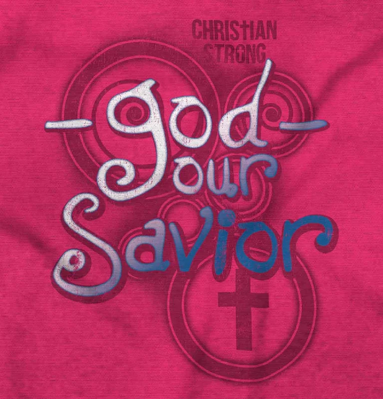 Ringer T Shirt Women with Retro - Inspired StripesOur Savior Nightshirt