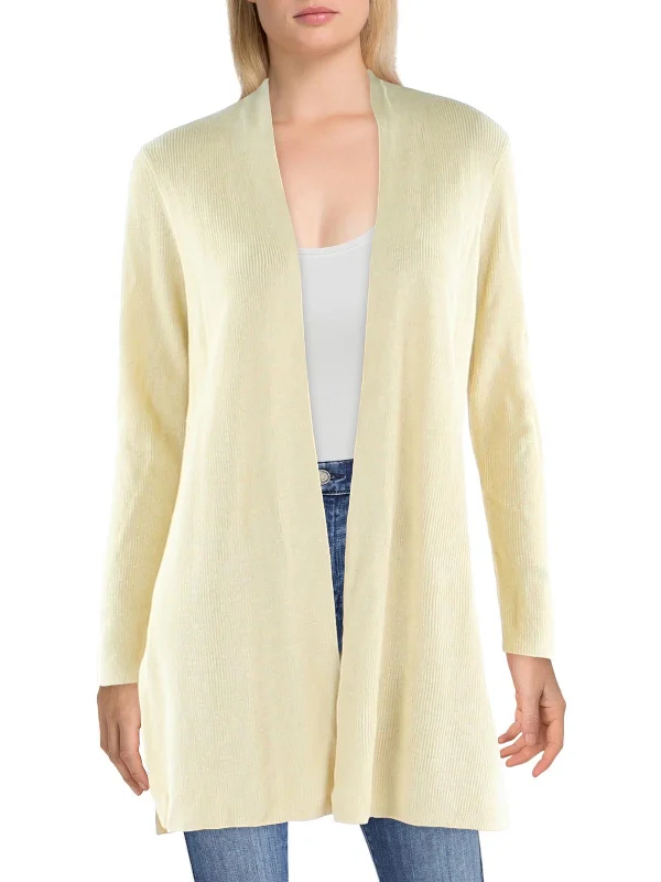 machine washable women cardigan for easy carePetites Womens Linen Blend Long Cardigan Sweater machine washable women cardigan for easy carePetites Womens Linen Blend Long Cardigan Sweater
