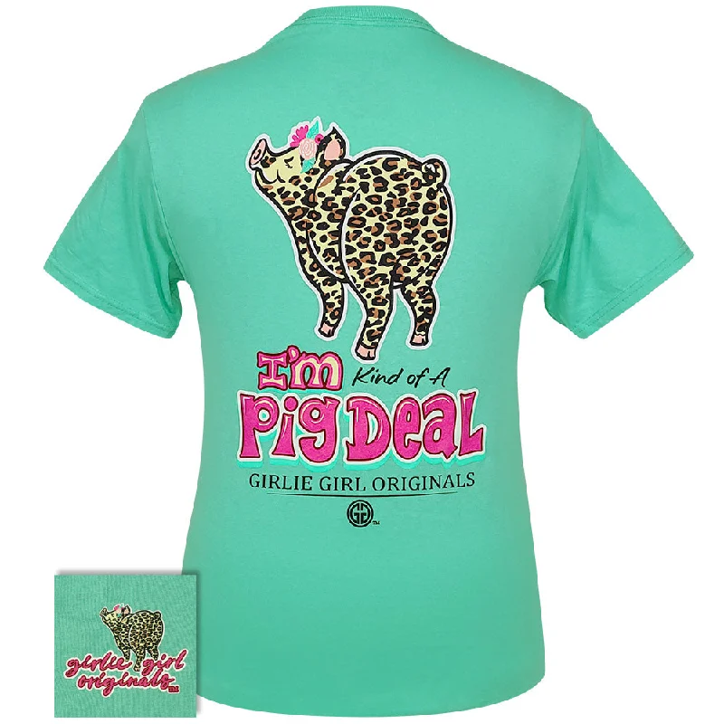 Plus Size Women T Shirt for a Comfortable and Flattering FitPig Deal Cool Mint SS-2503