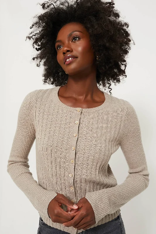 maternity women cardigan for expecting momsPumice KB Ribbed Cardigan