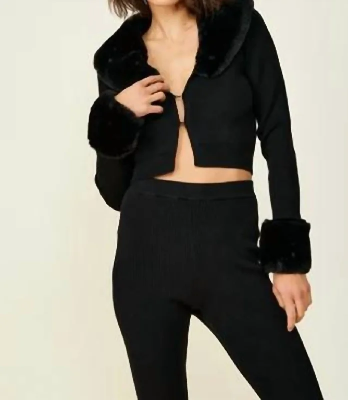 Rico Cardigan In Black