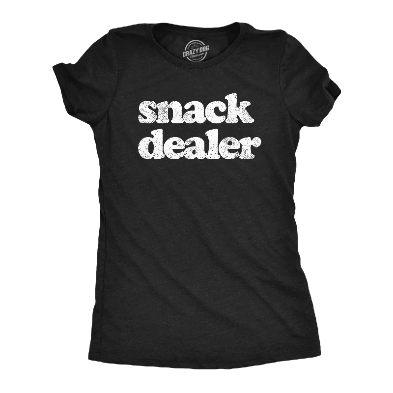 V - Neck Women T Shirt to Enhance the NecklineSnack Dealer Women's T Shirt