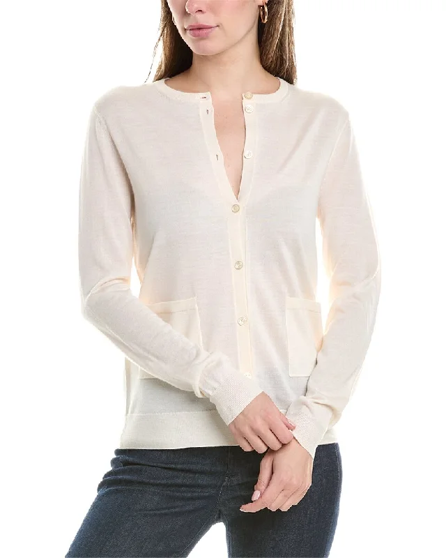 cashmere blend women cardigan for a luxurious feelSt. John Wool & Silk-Blend Cardigan cashmere blend women cardigan for a luxurious feelSt. John Wool & Silk-Blend Cardigan