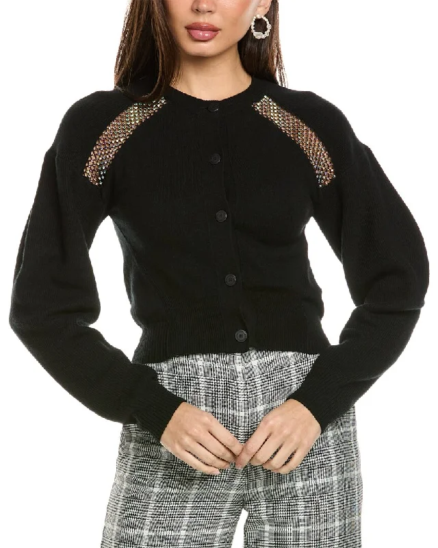 hooded women cardigan for added warmth and styleStella McCartney Embellished Knit Wool Cardigan hooded women cardigan for added warmth and styleStella McCartney Embellished Knit Wool Cardigan