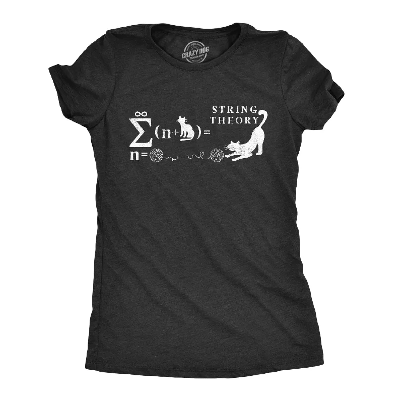 Pocketed Women T Shirt for Added FunctionalityString Theory Women's T Shirt