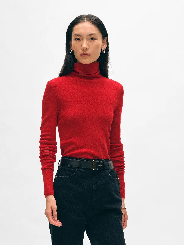 Plus Size Women's Oversized Chunky Knit SweatersSuperfine Merino Fitted Turtleneck Plus Size Women's Oversized Chunky Knit SweatersSuperfine Merino Fitted Turtleneck
