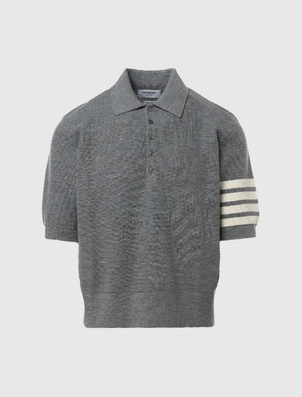 Crew Neck Women T Shirt with a Timeless DesignRELAXED SHORT SLEEVE POLO